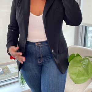 A New Day (Target) black blazer, size 12 and fits a M/L